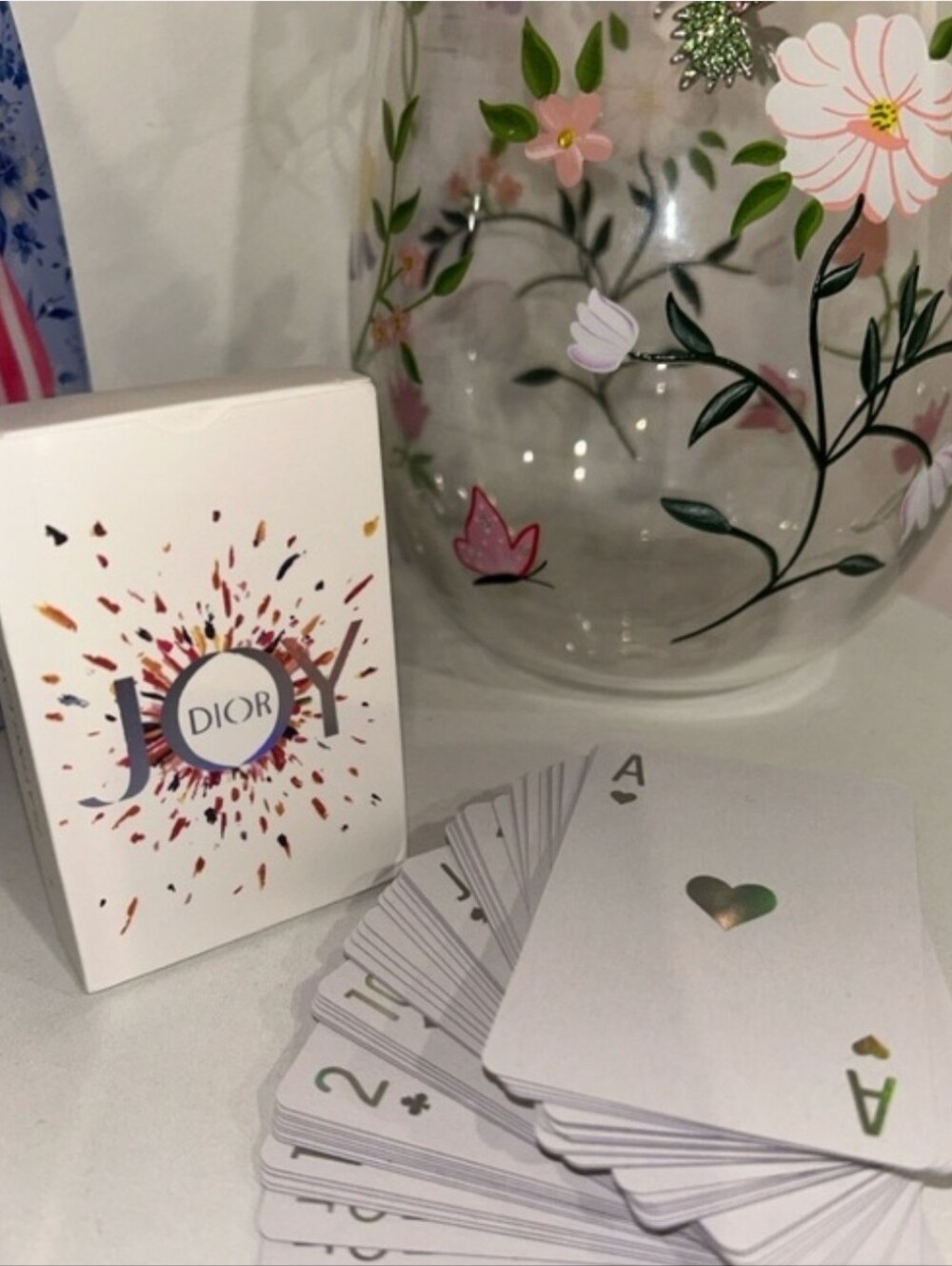 Christian Dior FULL Playing Card Deck Set LIMITED EDITION [Holographic JOY] HTF